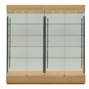 Frameless Retail Display Cabinets 2000mm wide
