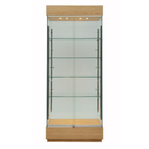 Frameless Retail Display Cabinets - 800mm Wide