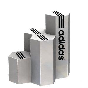 Hexagonal Display Plinth Pedestals