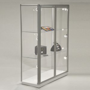 Display Cabinet with Adjustable Shelves
