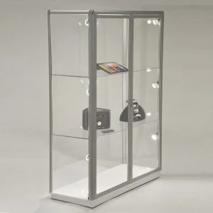 Display Cabinet with Adjustable Shelves