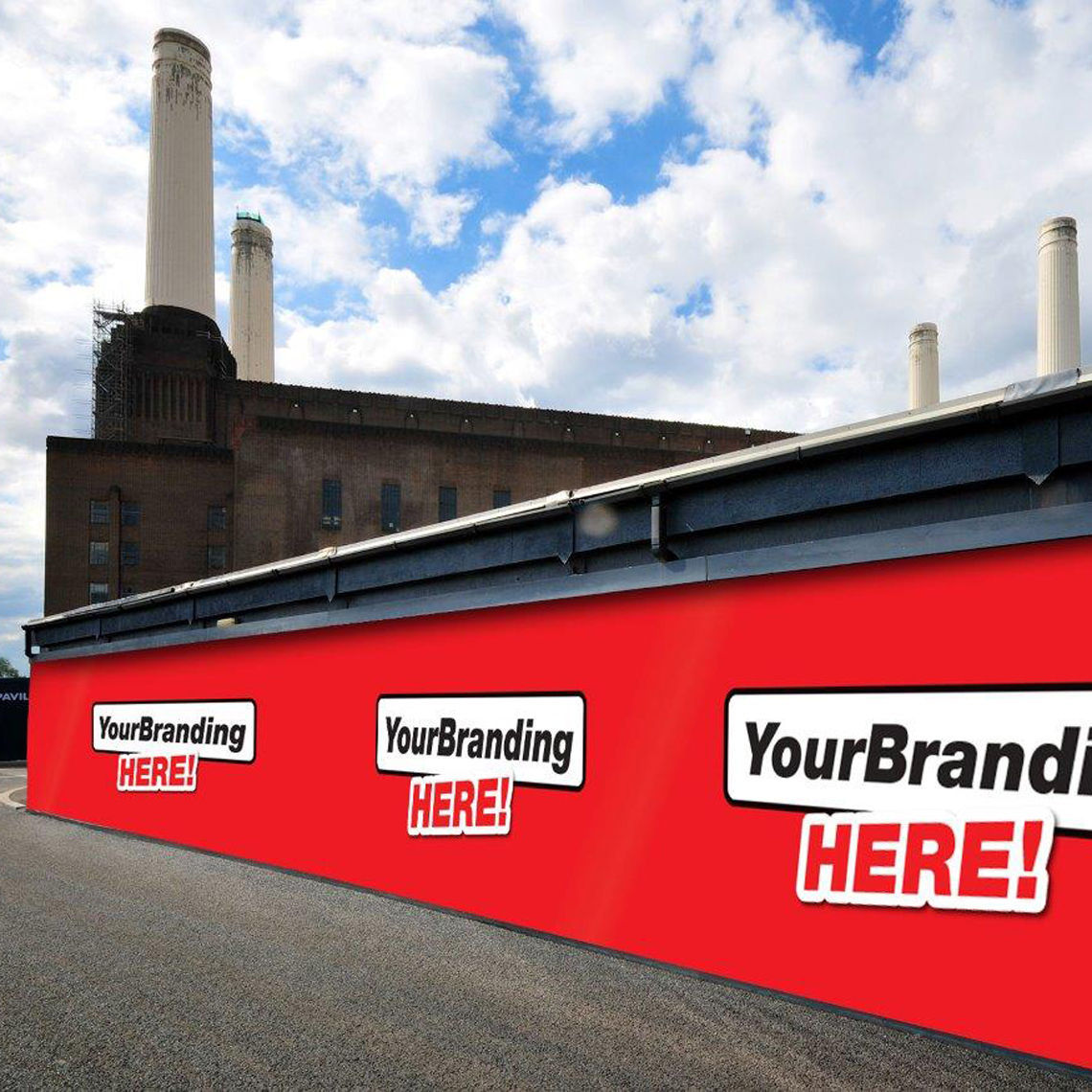 Construction Site Hoarding Boards