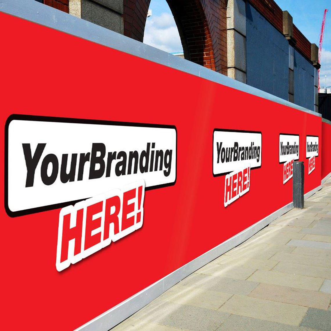 Construction Site Hoarding Boards