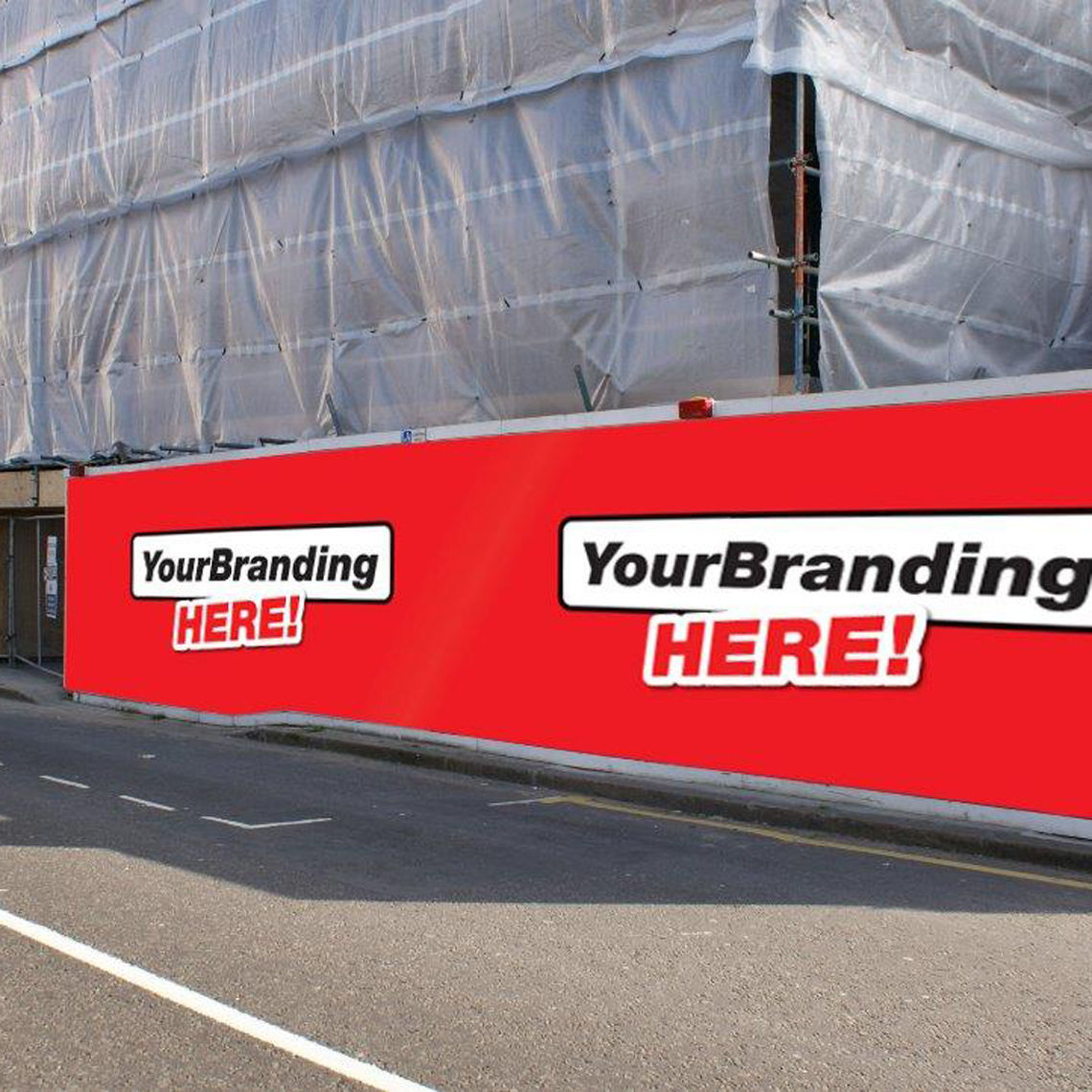 Construction Site Hoarding Boards