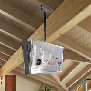 Double Sided Digital Screen Telescopic Ceiling Mount