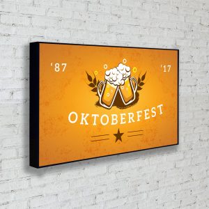 Printed Slimline Lightbox Display | Bespoke Lightboxes | Luminati