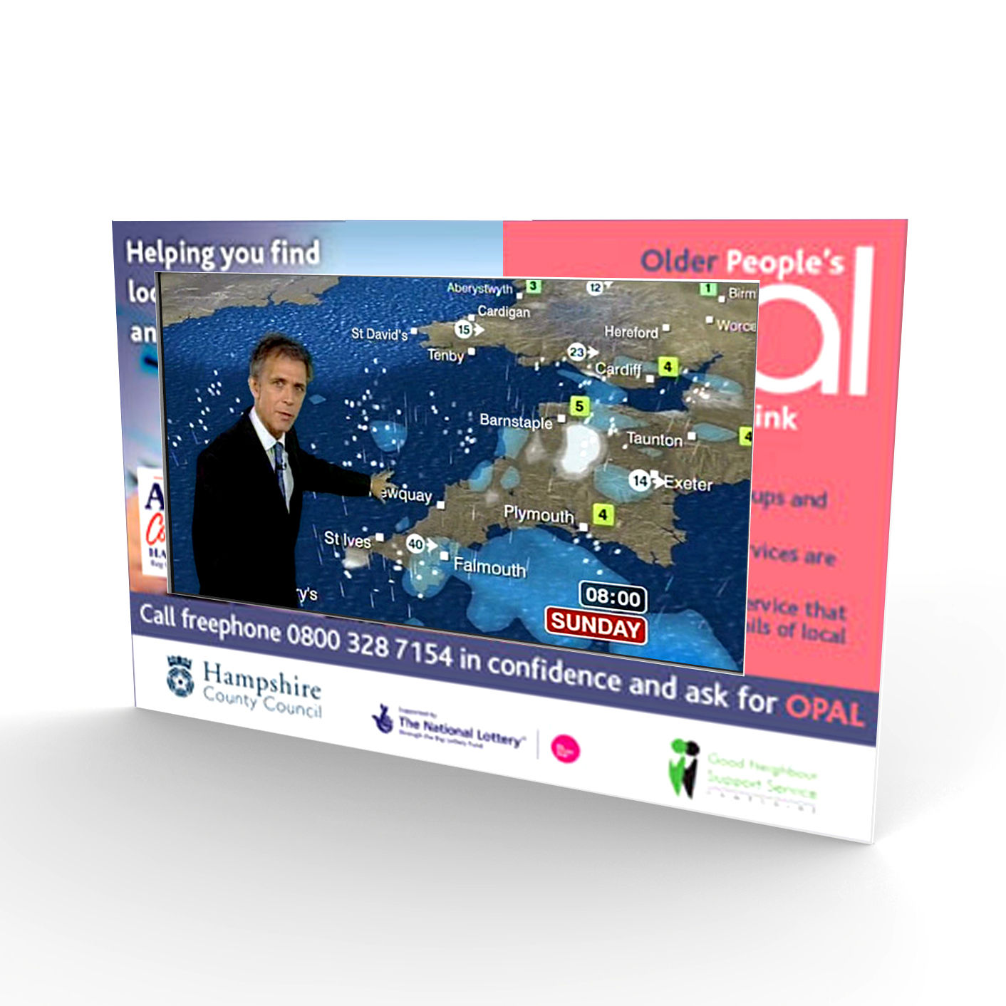 Digital Screen Printed Advertising Shroud
