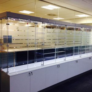 Large Bespoke Display Cabinets