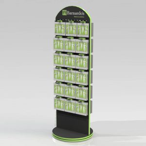 Custom POS Display Spinners