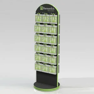 Custom POS Display Spinners