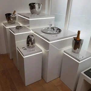 Illuminated Retail Plinths