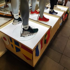 Wooden Illuminated Retail Plinth