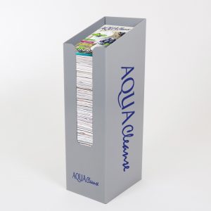 Heavy Duty Newspaper Dump Bin in Metal