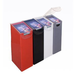 Outdoor Dump Bins with Weatherproof Lid