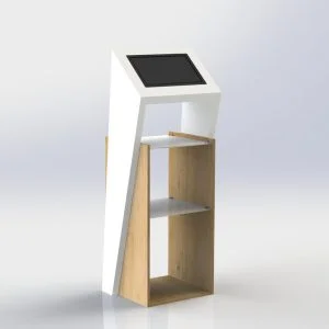 Pedestal Plinth with Screen