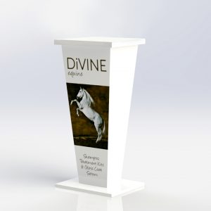 Retail Printed Product Display Plinth