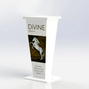 Retail Printed Product Display Plinth