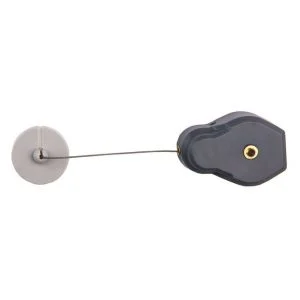 Mechanical Retractor Anti-Theft Security Tether (29mm Round Rigid Plate)