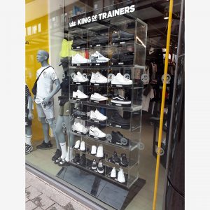 Shoe Display Shelving