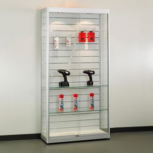 Slatwall Retail Display Cabinet