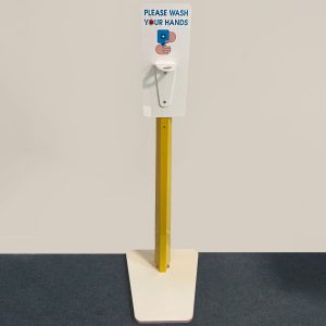 Children's Multi-height Freestanding Sanitising Dispenser Unit
