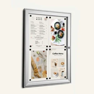 Lockable Notice Board