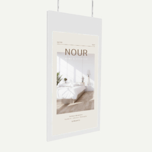 Double Sided Hanging Digital Advertising Screen