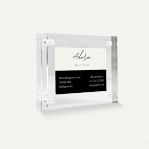 Business Card Display Frame