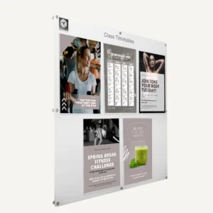 Notice Board for Leisure Centre