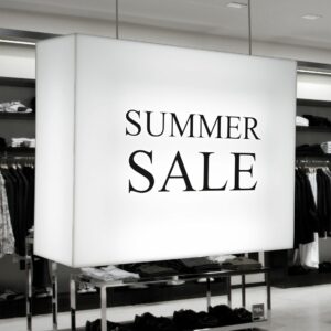 Hanging Illuminated Display Lightbox Cube