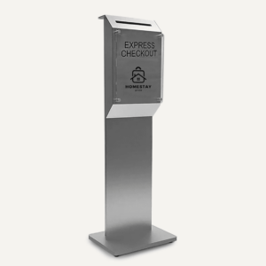 Express Checkout Hotel Floor Standing Unit