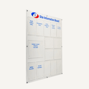 Construction Site Information Board
