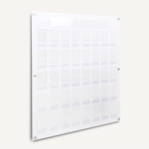 Staff Photo Board with Name Pockets