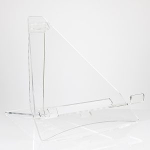 Flatpack Adjustable Angled Clear Laptop Stand
