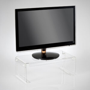 Acrylic Height Adjustable Monitor Stand