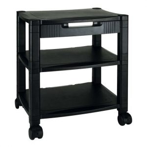 Wheeled Printer Stand - 3 Shelves