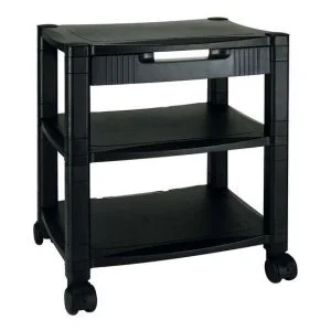 Wheeled Printer Stand - 3 Shelves