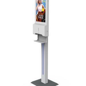 Floor Stand for 22” Hand Sanitiser Unit