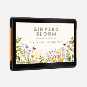10" & 15" Point of Sale Advertising Touch Screen